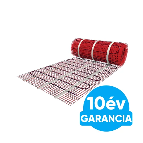 Wentorex U-HEAT Mat elektromos fűtőszőnyeg hidegburkolathoz 2 m2 / 300 Watt - padlófűtés 150 W/m2