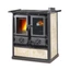 La Nordica ROSETTA 5.0 CERAMICA fatüzelésű tűzhely (7,9 kW / krém)