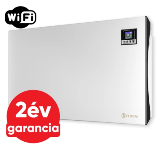 ELDOM GALANT-2 20 WiFi elektromos fűtőpanel programozható vezérléssel (2000 W - iOS és Android)