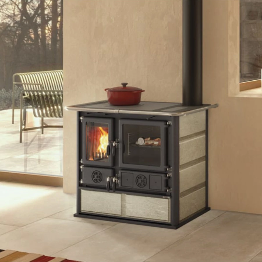 La Nordica ROSA 16 PETRA fatüzelésű tűzhely (8,8 kW)