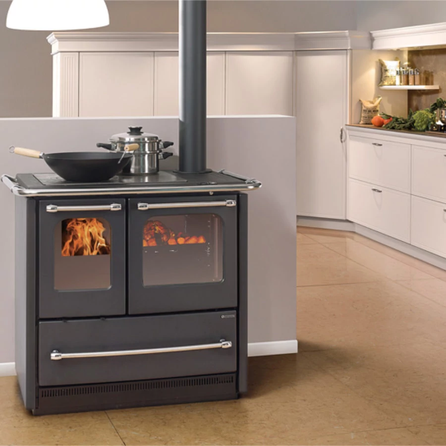 La Nordica SOVRANA EASY EVO 2.0 fatüzelésű tűzhely (7,5 kW)