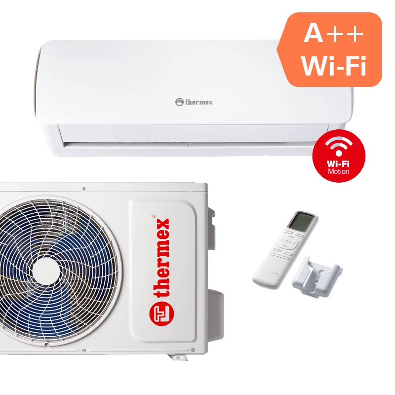 THERMEX SUR 12 WiFi oldalfali, split hűtő-fűtő klíma, csepptálca fűtéssel (R32 - 3,5 kW)