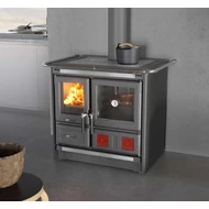 La Nordica ROSA L 5.0 STEEL fatüzelésű tűzhely (9,5 kW)