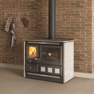 La Nordica ROSA XXL 5.0 - MAIOLICA fatüzelésű tűzhely (11 kW)