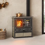 La Nordica ROSETTA 5.0 PETRA fatüzelésű tűzhely (7,9 kW)