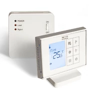 Falcon RF Control Touch programozható, digitális szobatermosztát központi fűtéshez (3A)