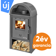 BLIST B10 acél lemez fatüzelésű kályha (7-9 kW sötét szürke)