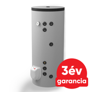 ELDOM Green Line S21200 álló indirekt HMV tartály (200 liter / 2 párhuzamos hőcserélő / fűtőbetét nélkül)