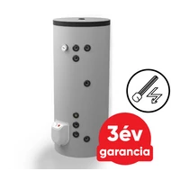 ELDOM Green Line S2P 200 álló indirekt HMV tartály (200 liter / 2 párhuzamos hőcserélő / 3 kW elektromos fűtőbetét)