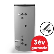 ELDOM Green Line S2P 500 álló indirekt HMV tartály (500 liter / 2 párhuzamos hőcserélő / 9 kW elektromos fűtőbetét)