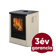 FALCON COMODO Central W18 vízteres fatüzelésű kályha (18 kW - krém)