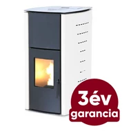 FALCON COMODO CENTRAL P12 vízteres pellet kályha (Fehér)