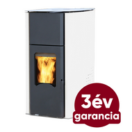 FALCON COMODO CENTRAL P25 vízteres pellet kályha (Fehér)