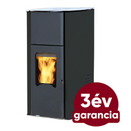 FALCON COMODO CENTRAL P25 vízteres pellet kályha (Szürke)