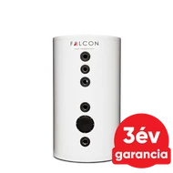 FALCON HPBe 300 INOX hűtési és fűtési puffer tartály  hőszivattyúhoz (304 liter / 3 kW)