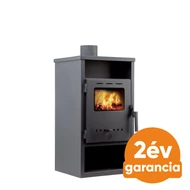 MSS Economic 7 fatüzelésű kályha (7 kW - acéllemez)