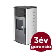 WENTOREX Milano PS-D 10 meleg levegős pellet kályha (10 kW / fehér)