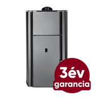 Wentorex PB-Central vízteres pellet kazán (25 kW / fekete)