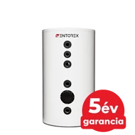 rozsdamentes, padlón álló hűtési-fűtési puffer tartály 300 liter / WENTOREX Red