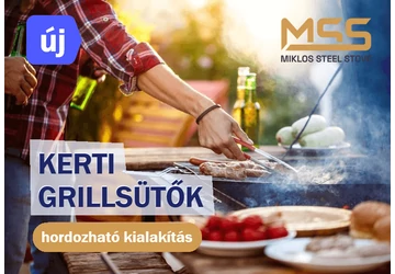 Újdonság - Itt a tavasz, itt vannak az új kerti grillsütők
