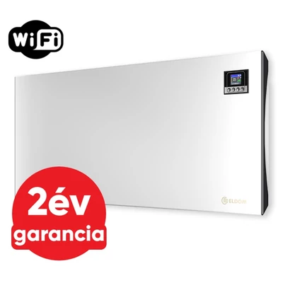 Kép 1/10 - ELDOM Galant 25 WiFi elektromos fűtőpanel programozható vezérléssel (2500 Watt - iOS és Android)