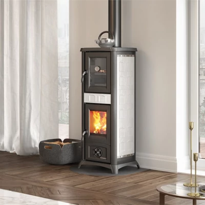 Kép 1/3 - La Nordica GEMMA FORNO 5.0 CERAMICA fatüzelésű kályha (7,3 kW)