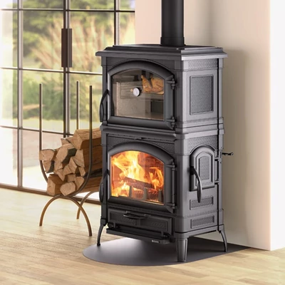 Kép 2/5 - La Nordica ISOTTA FORNO EVO öntöttvas fatüzelésű kályha (9