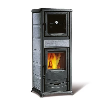 Kép 2/2 - La Nordica ROSSELLA PLUS FORNO 5.0 - PETRA fatüzelésű kályha (9,4 kW)