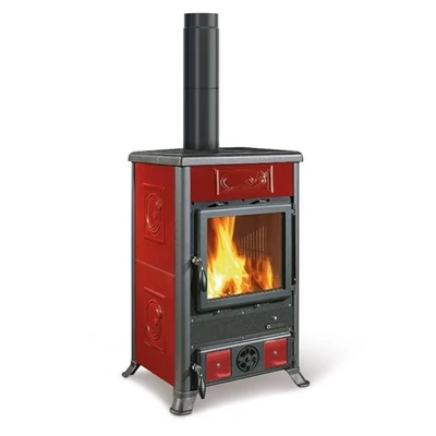 Kép 3/4 - La Nordica ROSSELLA R1 5.0 CERAMICA fatüzelésű kályha (9 kW)