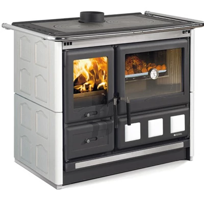 Kép 4/5 - La Nordica ROSA XXL 5.0 - MAIOLICA fatüzelésű tűzhely (11 kW)