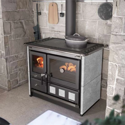 Kép 3/3 - La Nordica ROSA XXL 5.0 - PETRA fatüzelésű tűzhely (11 kW)