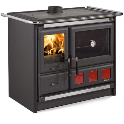 Kép 3/4 - La Nordica ROSA XXL 5.0 - STEEL fatüzelésű tűzhely (11 kW)