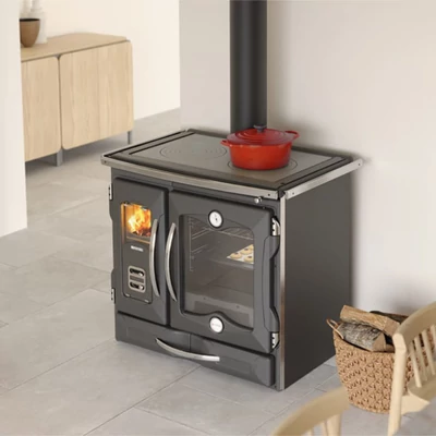 Kép 1/2 - La Nordica SUPREMA 4.0 fatüzelésű tűzhely (9 kW)