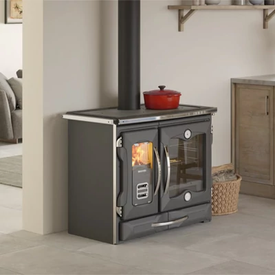Kép 2/2 - La Nordica SUPREMA 4.0 fatüzelésű tűzhely (9 kW)