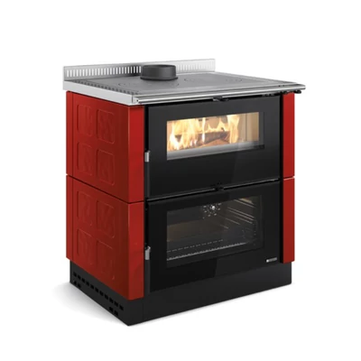Kép 2/4 - La Nordica VERONA XXL MAIOLICA fatüzelésű tűzhely (7 kW)