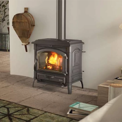 Kép 2/3 - La Nordica TERMOISOTTA DSA vízteres öntöttvas fatüzelésű kályha (15 kW)