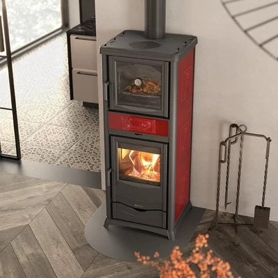 Kép 2/4 - La Nordica TERMOROSSELLA PLUS FORNO DSA 4.0 vízteres fatüzelésű kályha (11