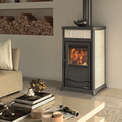 Kép 2/4 - La Nordica TERMOROSSELLA PLUS EVO DSA 4.0 vízteres fatüzelésű kályha (11