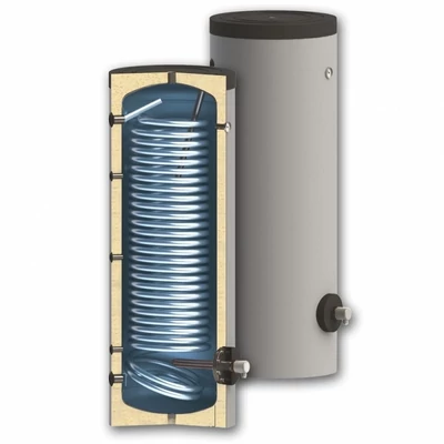 Kép 3/7 - Értékcsökkent SUNSYSTEM SWP NL 300 indirekt használati meleg víz tartály hőszivattyúhoz (300 liter) - 1 hőcserélővel