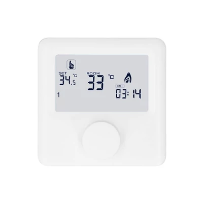 Kép 1/4 - FALCON Classic Control vezetékes digitális szobatermosztát fűtéshez (3A)