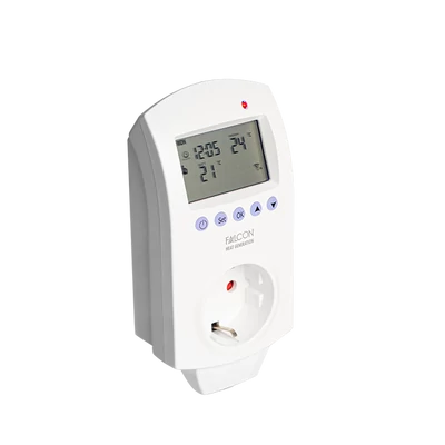 Kép 3/6 - Falcon TMS WiFi Control univerzális konnektoros szobatermosztát belső hőmérséklet érzékelővel (16A)