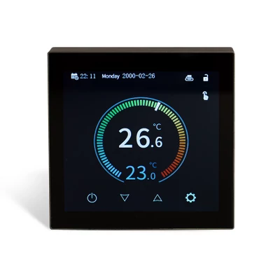 Kép 4/6 - Falcon WiFi Control Design programozható, digitális szobatermosztát - központi fűtéshez (3A)