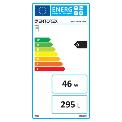 Kép 8/9 - WENTOREX Blue IHWe 300 S2 - energiacímke