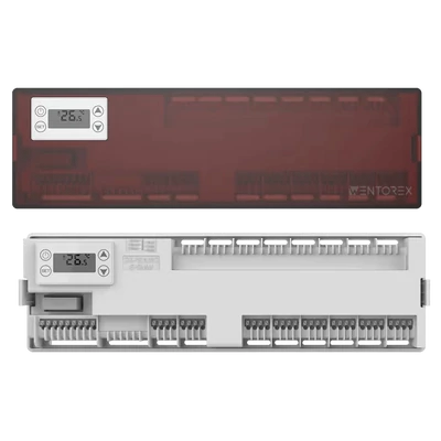 Kép 4/5 - WENTOREX Control CCB-1 RF vezeték nélküli központi vezérlőegység max. 8 fűtőkörhöz / fekete