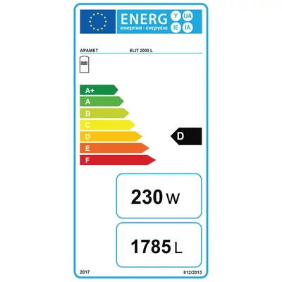 Kép 2/4 - APAMET ELIT 2000 hűtési és fűtési puffer tartály - energiacímke