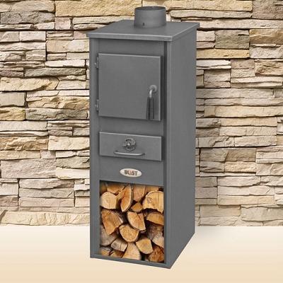BLIST EKONOMIK LM acél lemez fatüzelésű kályha (5-7 kW sötét szürke)