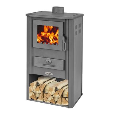 Blist OGANJ LM N acél lemez fatüzelésű kályha ( 7-9 kW sötét szürke)