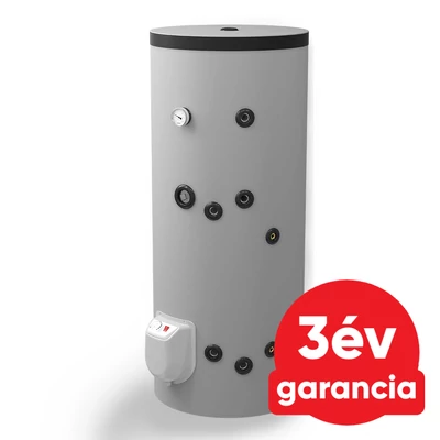 Kép 1/2 - ELDOM Green Line S 200 álló indirekt HMV tartály (200 liter / 1 hőcserélő / 3 kW elektromos fűtőbetét)