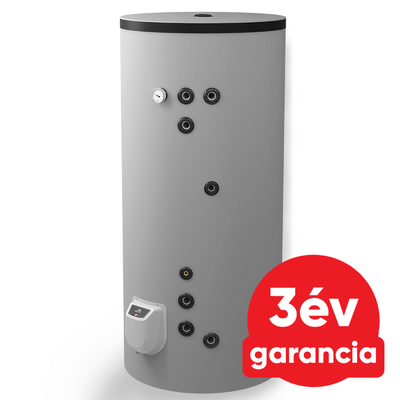 ELDOM Green Line S21500 álló indirekt HMV tartály (500 liter / 2 párhuzamos hőcserélő / fűtőbetét nélkül)