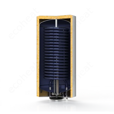 Kép 4/6 - Sunsystem BB V/S1 2L 150 fali álló indirekt HMV tartály 1 extra nagy hőcserélővel (150 liter)